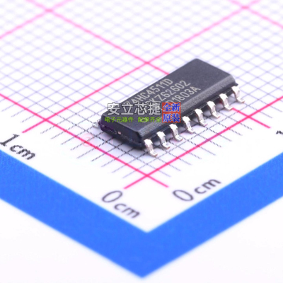 信号开关/编解码器/多路复用器 74HC4511D,653 SOIC-16 Nexperia(