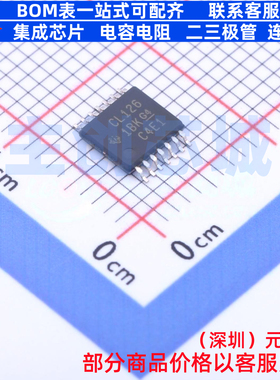 信号开关/编解码器/多路复用器 SN74CBTLV3126PWR TSSOP-14 TI/德