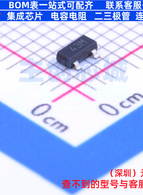 电压基准芯片 ZR431LF01TA SOT-23 DIODES(美台) 电子元器件配单