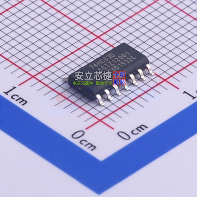 逻辑门 74HC03D,653 SOIC-14 Nexperia(安世) 电子元器件全新原装