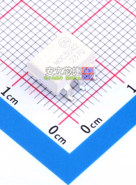 可控硅输出光耦 MOC3042SM DIP-6 onsemi(安森美) 电子元器件配单