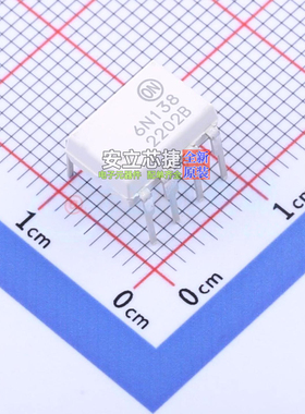 逻辑输出光耦 6N138M DIP-8 onsemi(安森美) 电子元器件全新原装