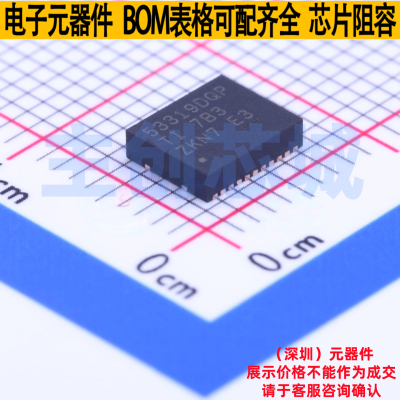 DC-DC电源芯片 TPS53319DQPR LSON-CLIP-22 TI/德州 电子元件配单