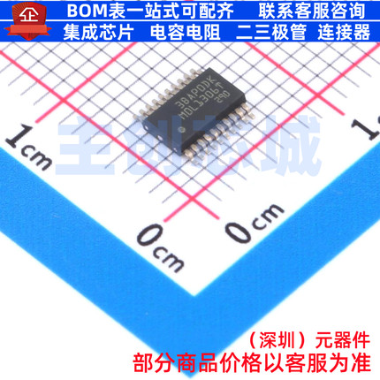 单片机(MCU/MPU/SOC) MSPM0L1306TDGS20R VSSOP-20 TI/德州 原装