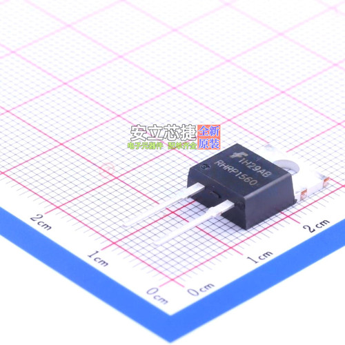 快恢复/高效率二极管 RHRP1560 TO-220-2 onsemi(安森美) 元器件
