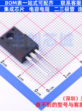 肖特基二极管 SBDF20100TCTB TO-220F CJ(江苏长电/长晶) 元器件