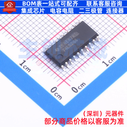 缓冲器/驱动器/收发器 SN74LS244NSR SOIC-20 TI/德州 电子元器件