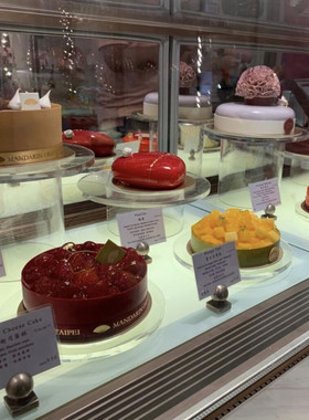 面包店摆台蛋糕摆台烘焙展示架