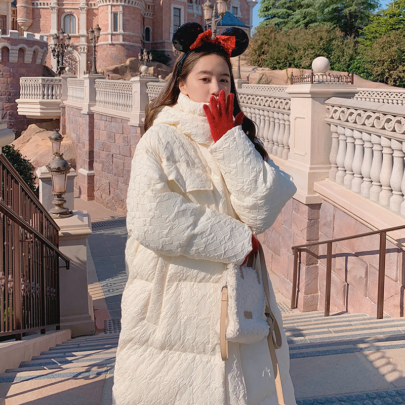 【大货新货】22冬款工艺面料长款服262A-W335-P195-K278，女装棉衣/棉服，Yologo