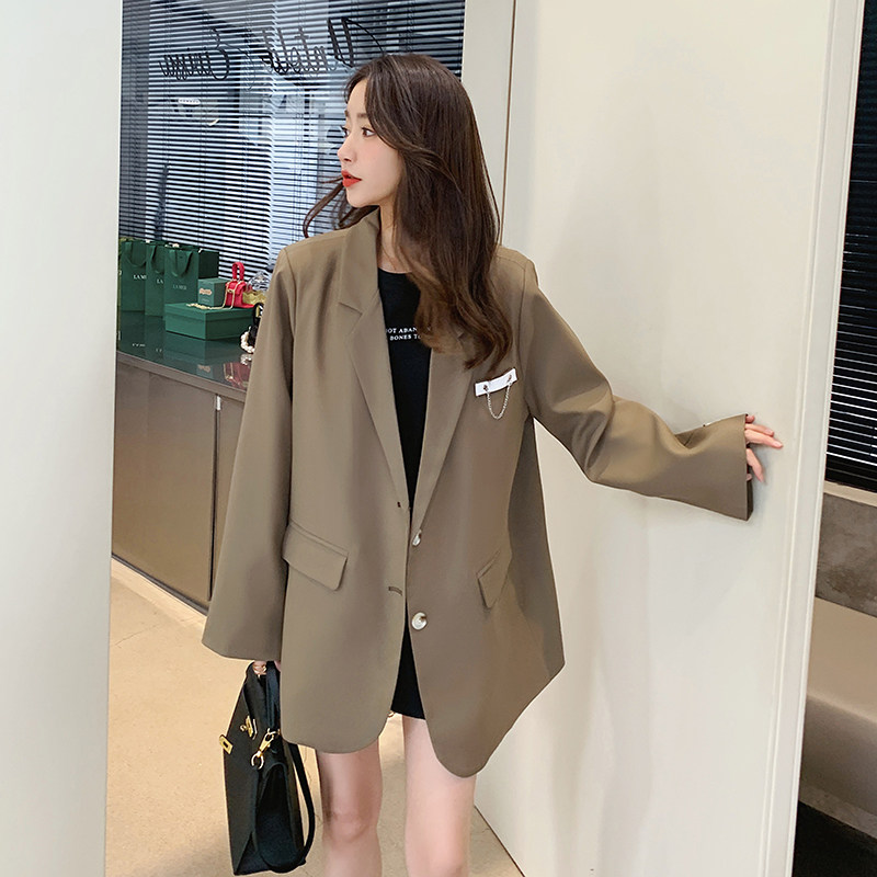 【2022秋】大货已出贴标宽松西装262A-S556-P120-K178,女装西装,Yologo