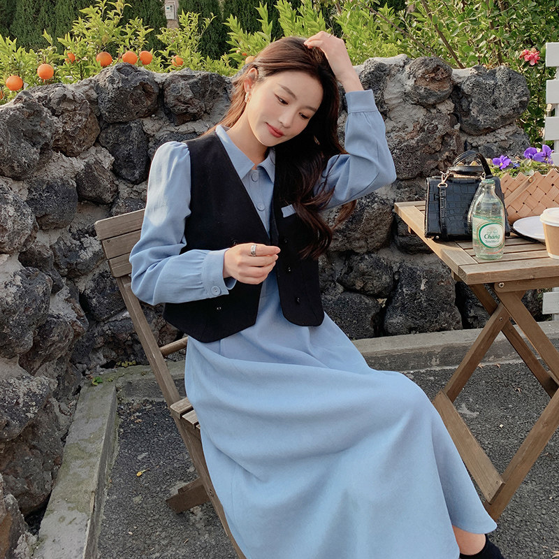 23年春2色减龄不挑人263-S006-P120-K178,女装连衣裙,Yologo