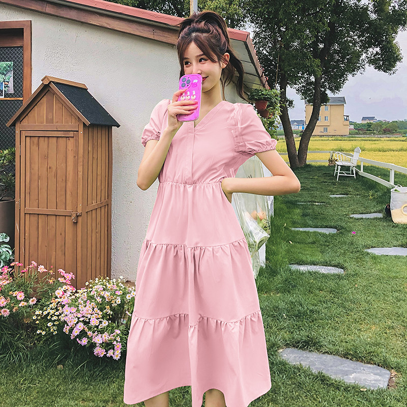 新款现货含买家秀263-S022-P105-K158,女装连衣裙,Yologo