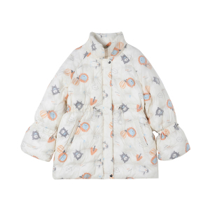【大货已出】 22冬款 卡通印花收腰系带服 262A-W105-P155-K228图片
