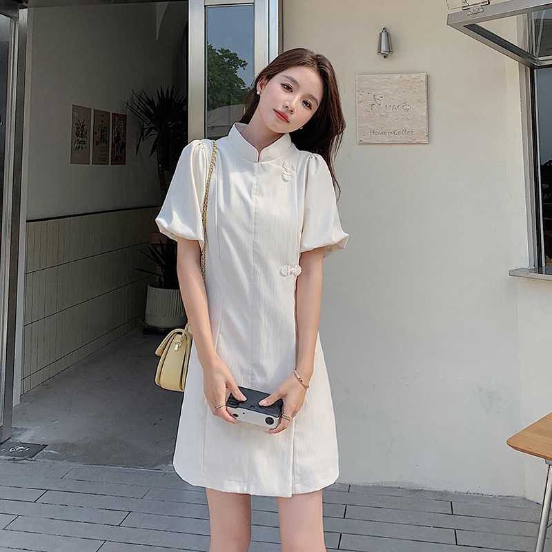 新款30出货有买家秀新中式263-S028-P100-K158,女装连衣裙,Yologo