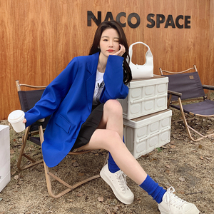 【2024秋】大貨已出 貼標(biāo)寬松西裝 262A-S555-P120-K178圖片