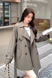 【2024秋】大货已出新色中短款风衣262A-S185-P115-K168，女装风衣，Yologo