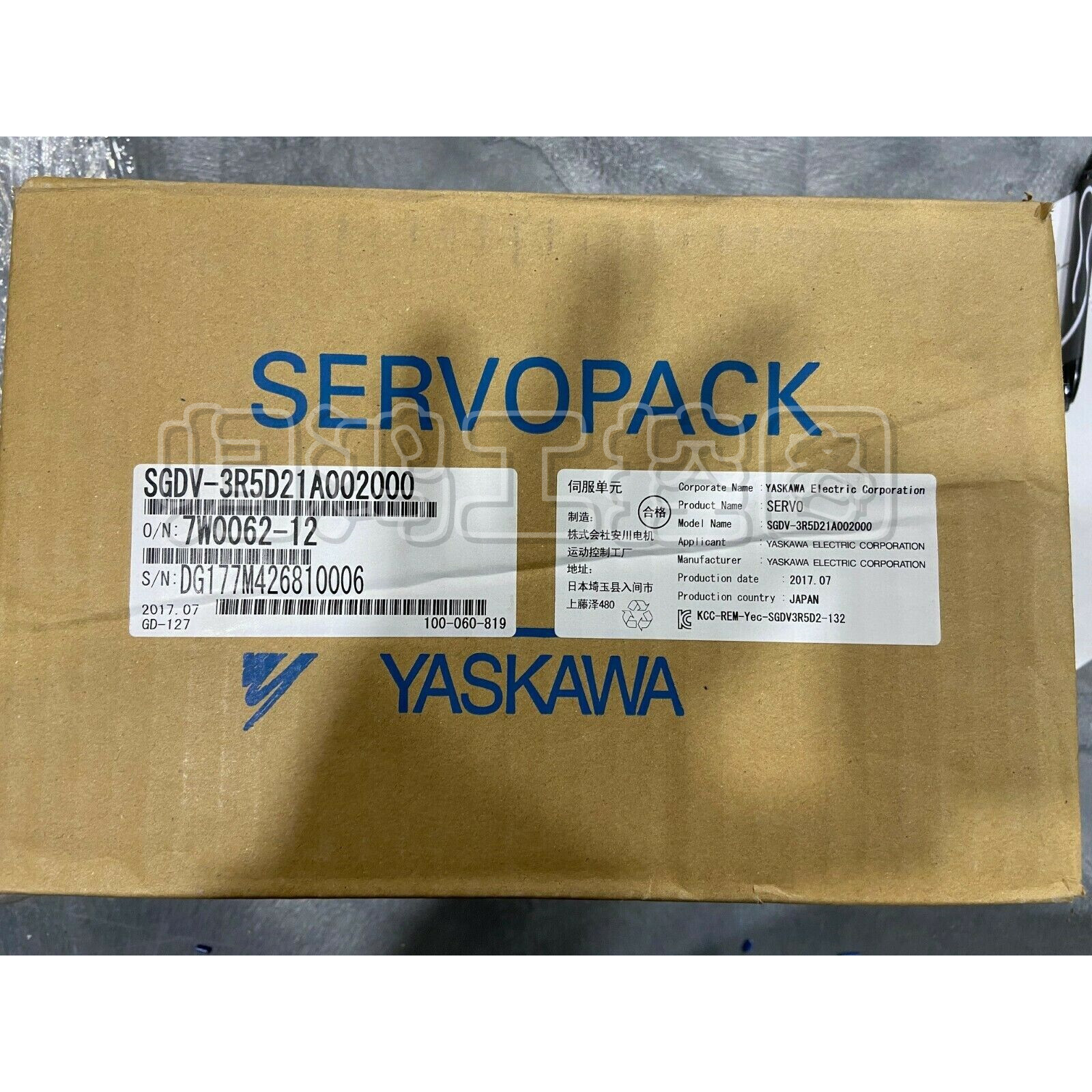 SGDV3R5D21A002000安川伺服驱动