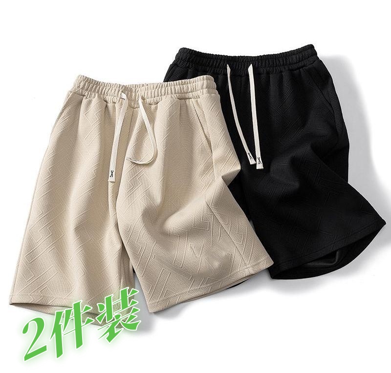 夏季薄款休闲短裤男孩高中初中学生五分运动裤青少年裤子帅气夏装