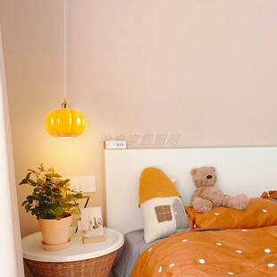 【原创水果系列】床头吊灯卧室奶油现代简约创意餐厅灯氛围小吊灯
