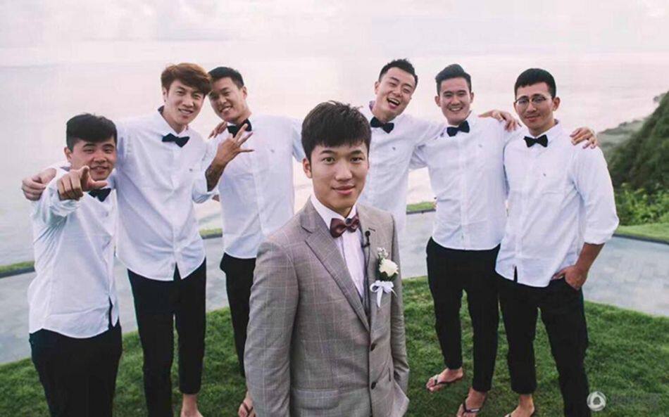 伴郎团服装男衬衫西裤套装二件套韩版潮修身结婚礼服兄弟装英伦风