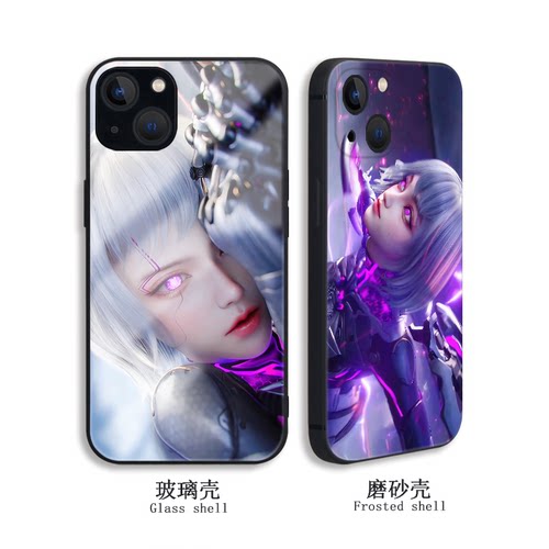 游戏CG动漫女神个性手机硅胶软壳