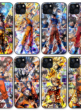 龙珠手机壳苹果16悟空iPhone14男78plus适用12硅胶13promax玻璃XsMax一加11+9RT三星note20/S22/20FE/21/S23+