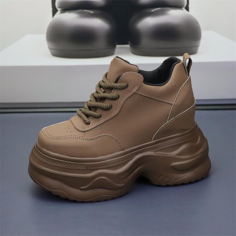 12CM增高老爹鞋松糕休闲小白鞋