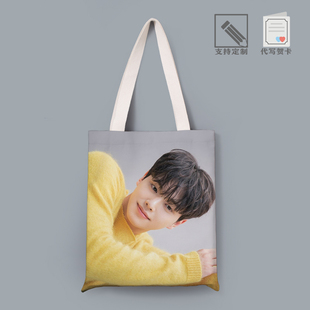 与恶魔有约同款宋江海报单肩帆布袋上班学生手提包定制时尚环保袋