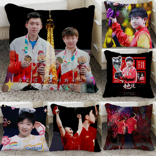 孙颖莎王楚钦抱枕莎头CP巴黎奥运会周边办公室午睡玩偶靠垫腰垫