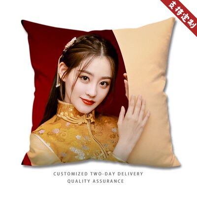 祝绪丹抱枕方形遇龙流萤明星周边同款靠枕头靠垫玩偶公仔娃娃定制