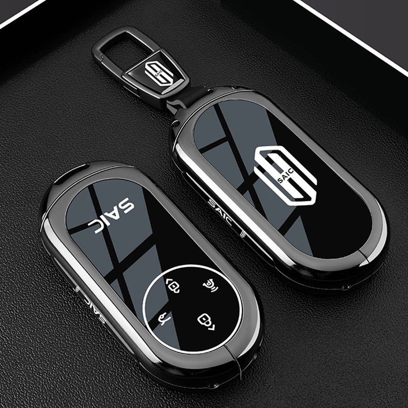 适用于尚界H5钥匙套25款纯电Pro增程max遥控SAIC汽车包扣金属壳女