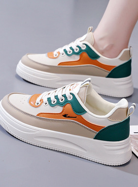 2025ins韩小白鞋女学生跑步板鞋透气休闲鞋q1656舒适时尚休闲