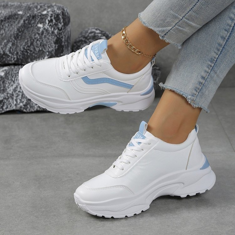 断码特价运动鞋女厚底新款ins百搭韩版透气小白鞋学生平底轻便