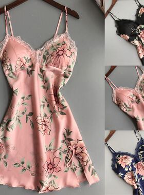 leeveless Nightie Sexy Sleepwear Nightdress Sleeping Dresses