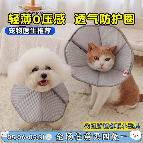 伊丽莎白圈猫咪项圈绝育狗狗防舔