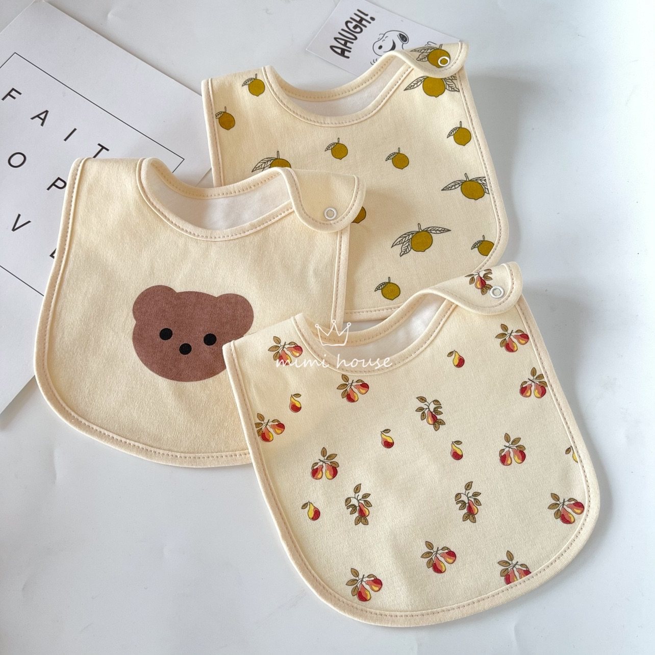 婴儿潮款围嘴日系ins宝宝纯棉口水巾防水新生儿吐奶巾儿童围兜软,婴童用品,口水巾,淘宝优惠券,粉丝福利购,淘宝优惠卷