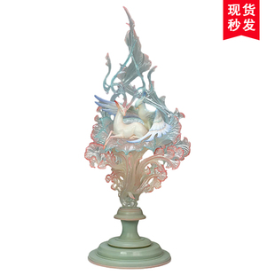 王者荣耀  官方正版 鹿与隼-瑶与云中君 艺术雕像 游戏周边 现货