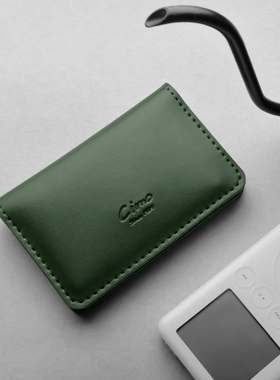 CIMO证件卡套丨商务名片夹卡类证件丨轻奢OL便携牛皮卡包名片男女