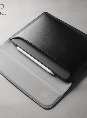 2025苹果平板iPadAir7真皮内胆包iPadPro11寸13新款M4通勤iPad11适用Pro12.9保护收纳包Air5便携保护套mini76