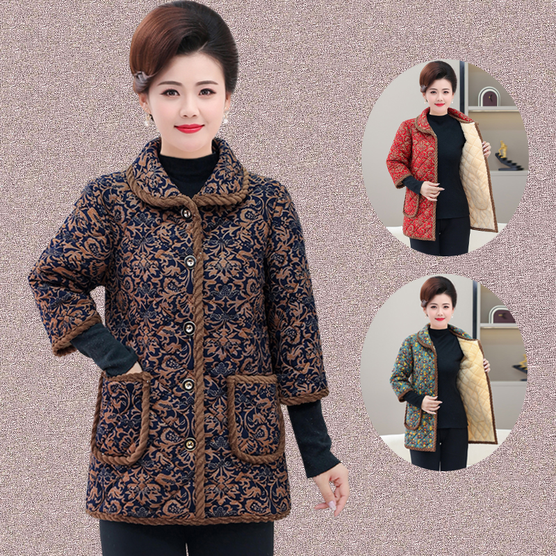 大码宽松中长款棉衣马甲