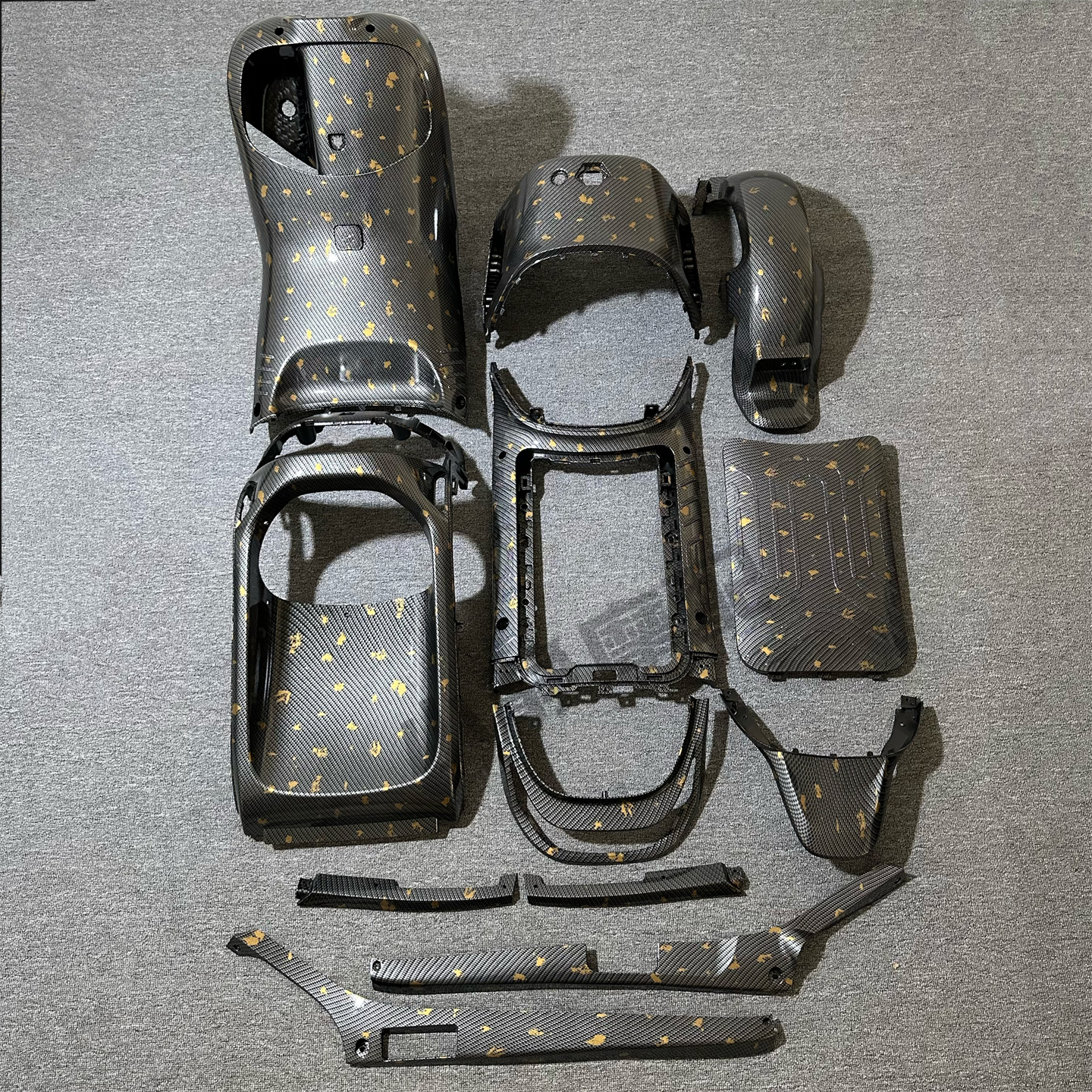 九号N内壳适用电动车N70C/N80/N85/N90黑色塑料件内壳PP