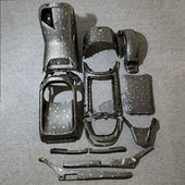 N85 九号N内壳适用电动车N70C N80 N90黑色塑料件内壳PP