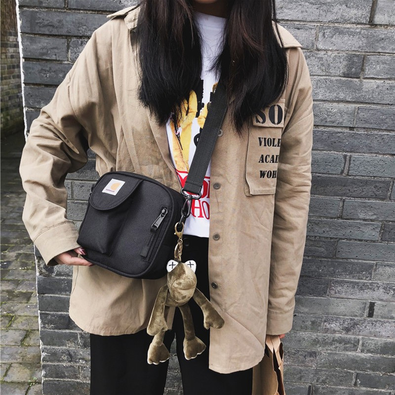 复古运动小斜挎包街头休闲百搭单肩包潮牌机能小方包嘻哈蹦迪包女|ruв категории Сумки, Г - жа сумки - от Buy2taobao.com для оказания профессиональной услуги покупки агента Taobao