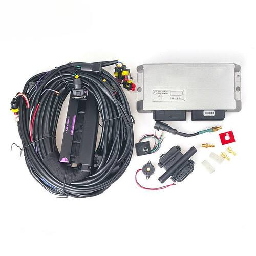 LPG/CNG汽车油改气AC300电控电脑板DIGI4系统套件燃气汽车配件