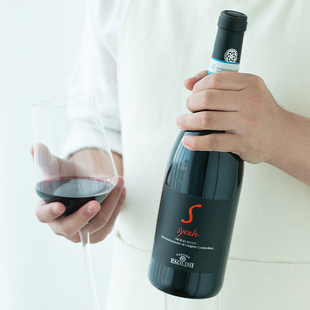 新鲜柔美 设拉子干红葡萄酒红酒 意大利进口西西里波帝尼多色西拉