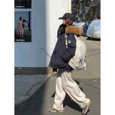 羽绒棉服女2025新款韩系