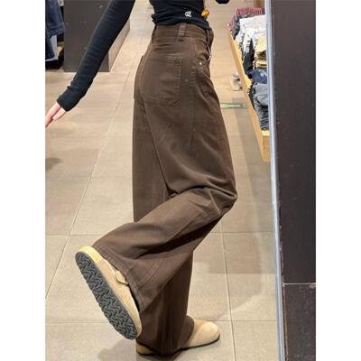 小个子弯刀裤女美拉德焦