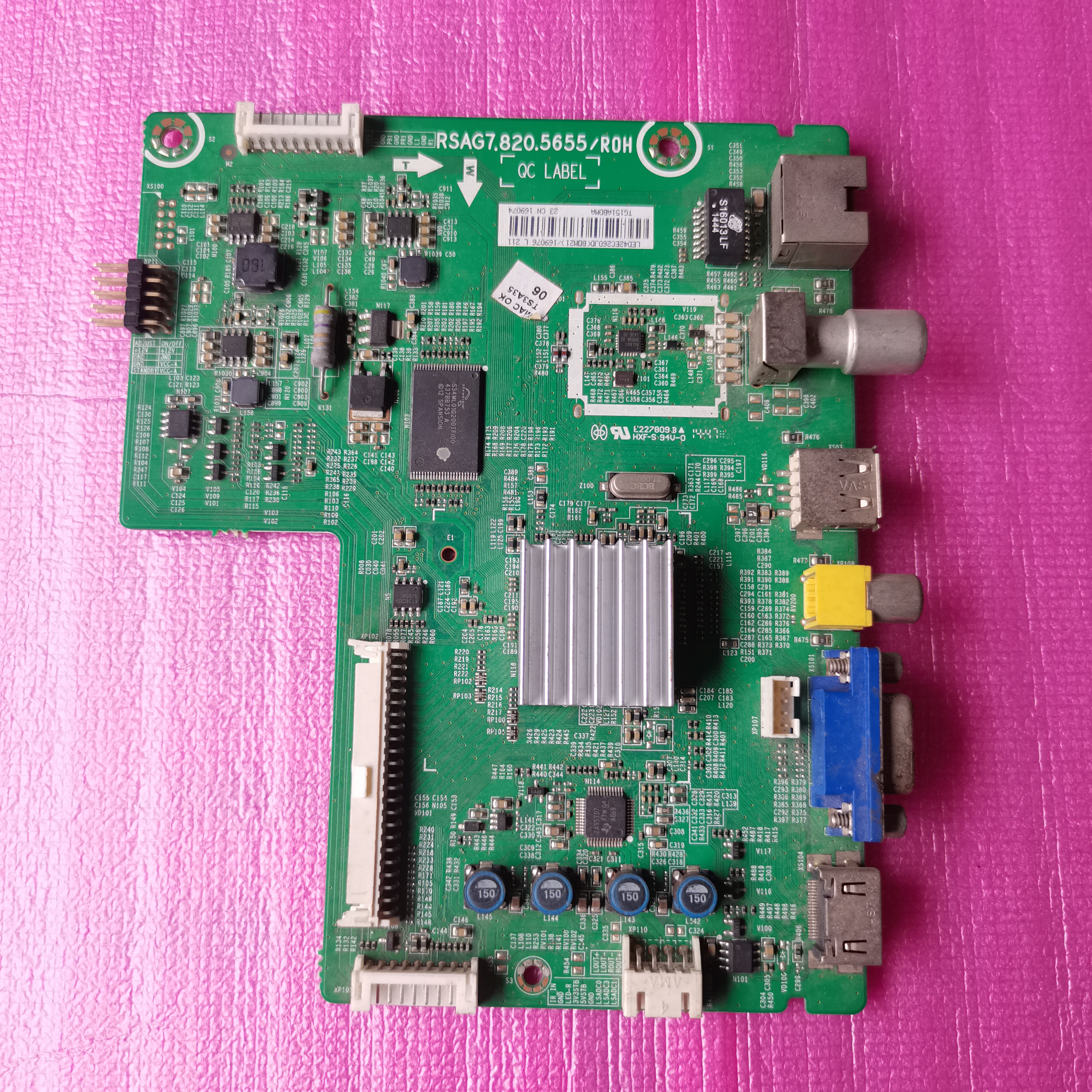 海信LED42EC260JD BOM21/169076主板RSAG7.820.5655屏V420HJ2-P01