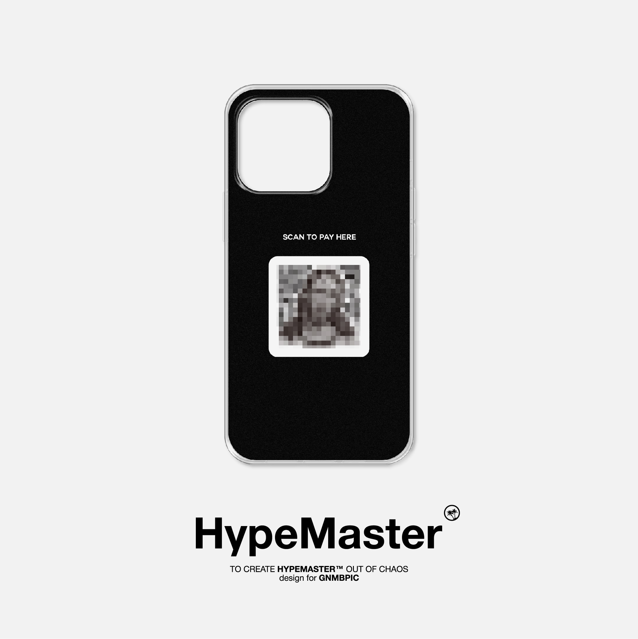 HypeMaster适用iphone14promax简约潮流小众原创黑色潮牌苹果手机壳全包