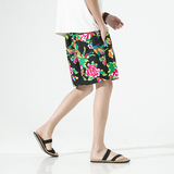 2025夏季新款男士沙滩短裤风新款休闲直筒短裤1217-K06-特15，男装牛仔裤，星座1217